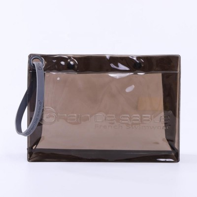 High quality Discount Button PVC Bikini cosmetic packaging bag