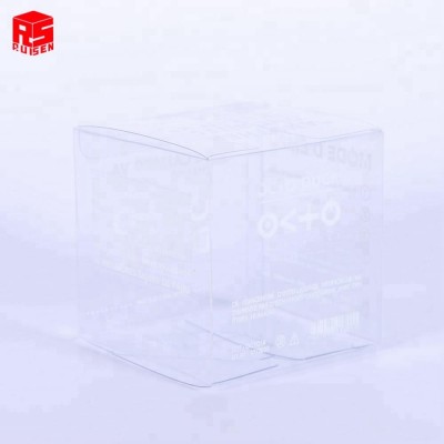 Transparent Clear Custom box packaging