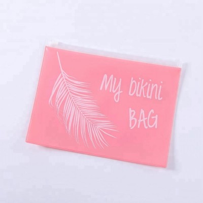 Latest product breathable clear stationery PVC pencil storage bag