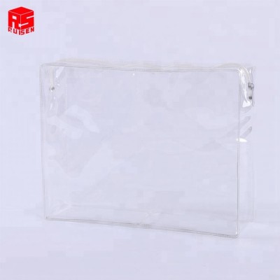 Latest srrival trendy style cosmetic plastic small zipper PVC bag