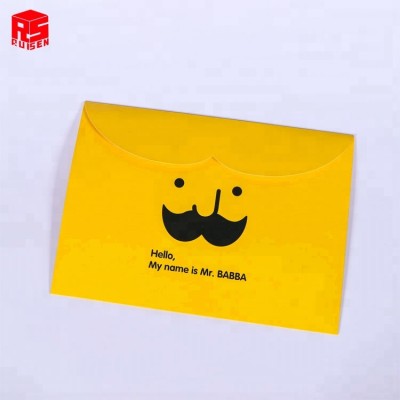 New coming promotional plastic waterproof PP document bag